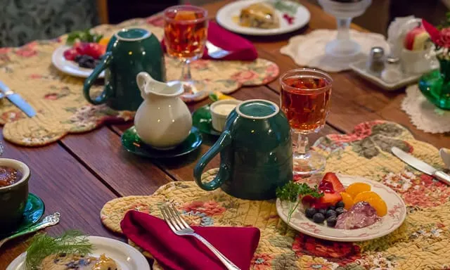 Table Setting at the Highlawn Inn Four Reasons To Visit Berkeley Springs 