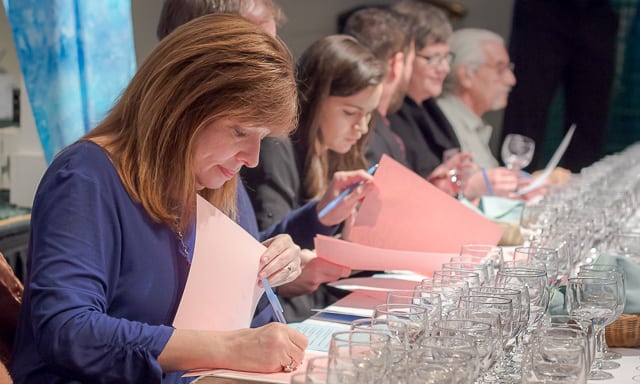 Afternoon Judging at the Berkeley Springs International Water Tasting