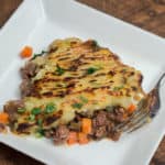 Venison Shepherd's Pie: delicious, easy, and made in a cast iron skillet.