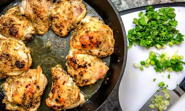 Dukkah is an Egyptian spice and nut blend, but what it does to the flavor of your weeknight chicken will astound you! This recipe for Chicken might just become your brand new family favorite!