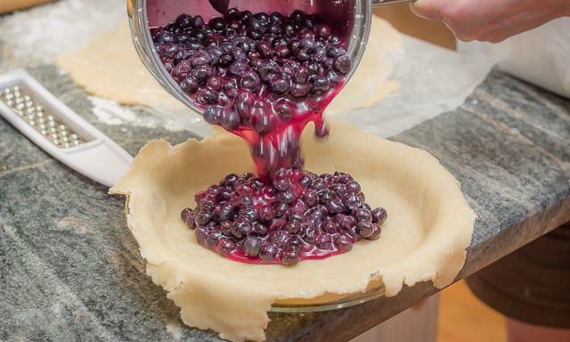 How To Make Homemade Blueberry Pie Recipe #summer #summerrecipe #blueberrypie #blueberries #blueberrypierecipe