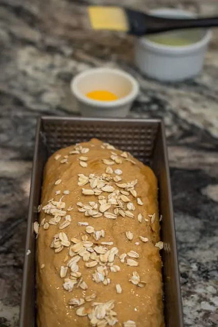 Part 4 of my 4 Part Tutorial on How to Make Homemade Whole Wheat Bread: the Recipe. #Wholewheatbread #grainmill #Boschmixer #recipe