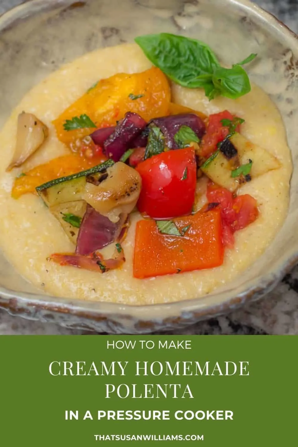 How to Make Creamy Homemade Polenta in a Pressure Cooker