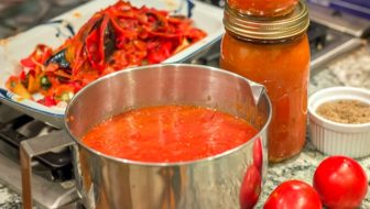 What to Do With All Those Tomatoes: Oven Roasted Tomato Sauce