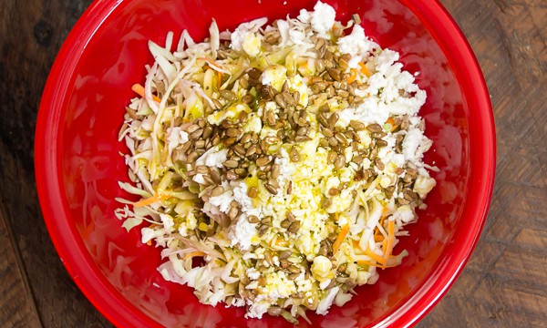 World's Best and Easiest Coleslaw with a Homemade Vinaigrette