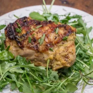 Five Ingredient Meyer Lemon Grilled Chicken is a delicious and easy weeknight meal. #chicken #grilledchicken #easy #weeknightmeal