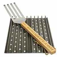 Set of Two GrillGrates (interlocking)+Grate Tool