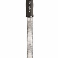 Microplane 46020 Premium Classic Series Zester Grater, 18/8, Black