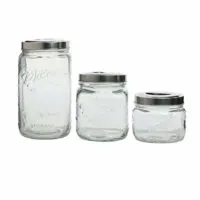 Mason Craft - 3 Piece Pop Up Canister Set