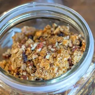Homemade Granola is the best because you can put all YOUR favorite stuff in it!