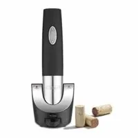 Cuisinart CWO-50 086279096395 Cordless Wine Opener with Vacuum Sealer One Size Black