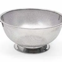 RSVP Stainless Steel Precision Pierced Colander, 5-Quart (PUNCH-5)