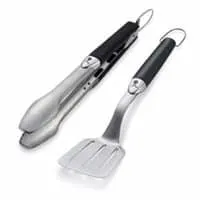 Weber 6645 Original Portable 2-Piece Stainless Steel Tool Set