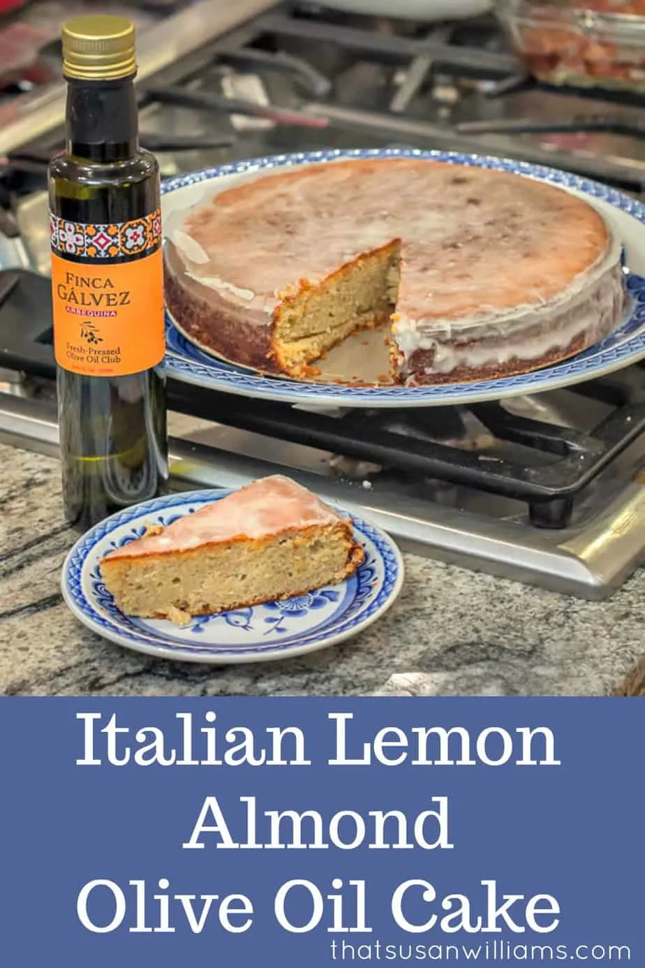 Italian Lemon Almond Olive Oil Cake is a simply delightful dessert, filled with complex flavors and a moist texture. 