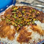 Jeweled Rice (Tahdig) Iranian Recipe