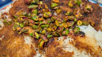 Jeweled Rice (Tahdig) Iranian Recipe