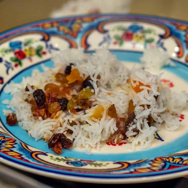 Jeweled Rice (Tahdig) Iranian Recipe