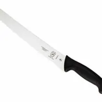 Mercer Serrated Knife 10-Inch Wide , Black