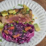 Permalink to: Super Simple Grilled Tuna Steak with Avocado, Soy, Ginger and Lime Super Simple Grilled Tuna with Avocado, Soy, Ginger, and Cilantro