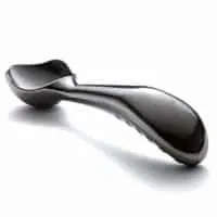 Stainless Steel Ice Cream Scoop by Midnight Scoop - Ergonomic Ice Cream Scooper for Hard Ice Cream - Dishwasher Safe Ice Cream Spade