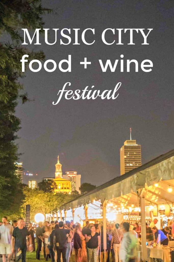 Music City Food + Wine Festival 
