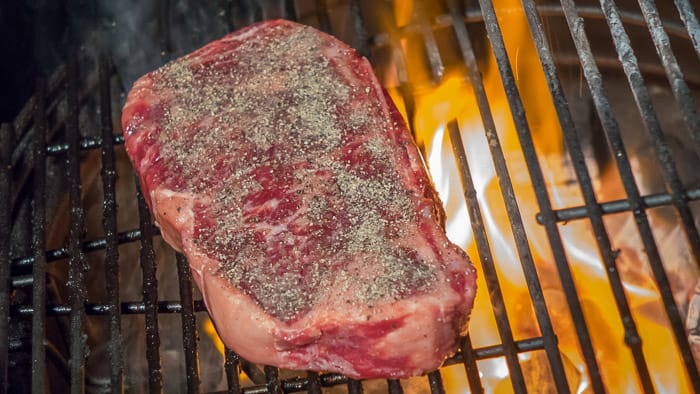 Dry Aged Steak on the Kamado Joe