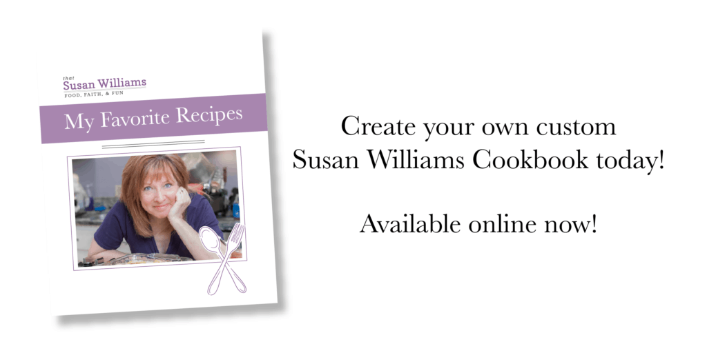 *That* Susan Williams has written a cookbook.