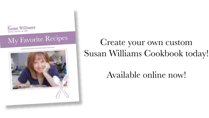 *That* Susan Williams has written a cookbook.