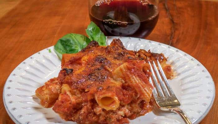 Plated and ready to mangia!