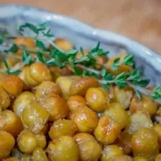Air Fryer Roasted Chickpeas