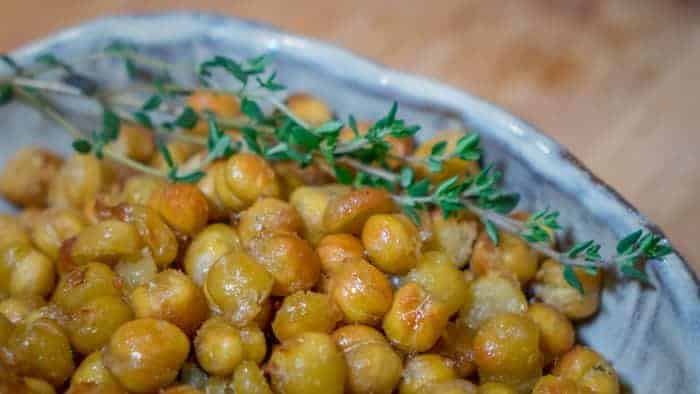 Air Fryer Roasted Chickpeas