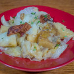 Caboose: Stovetop Cooked Cabbage, Potatoes and Bacon