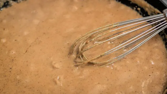 Making Gravy for Chicken Fried Venison