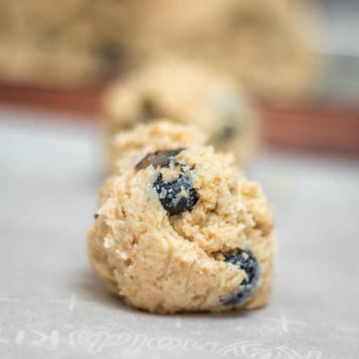 Whole Wheat Blueberry Maple Scones