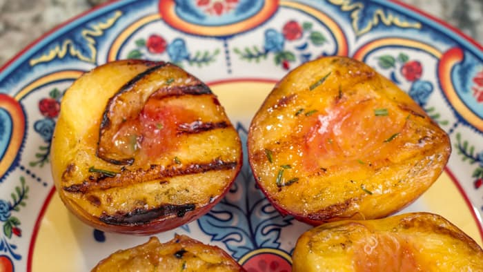 Grilled Peaches