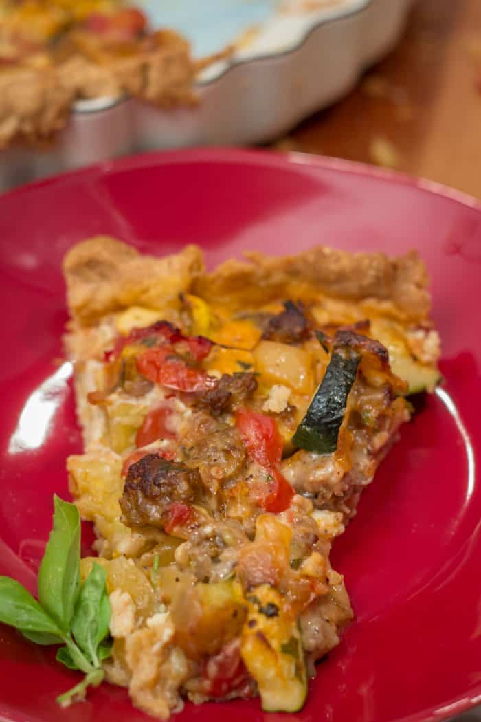 Savory Summer Squash Pie