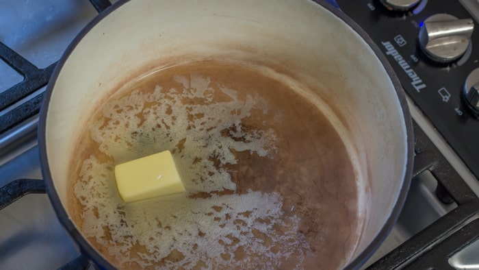 Melting the Butter