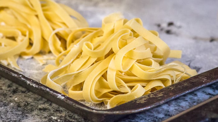 Homemade Pasta Recipe With KitchenAid Pasta Attachment - That Susan Williams