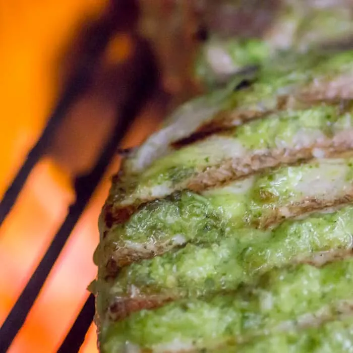 After the first flip, you begin to see some lovely grill marks.