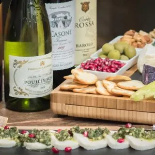 My Wine and Cheese Selections for my Charcuterie Board