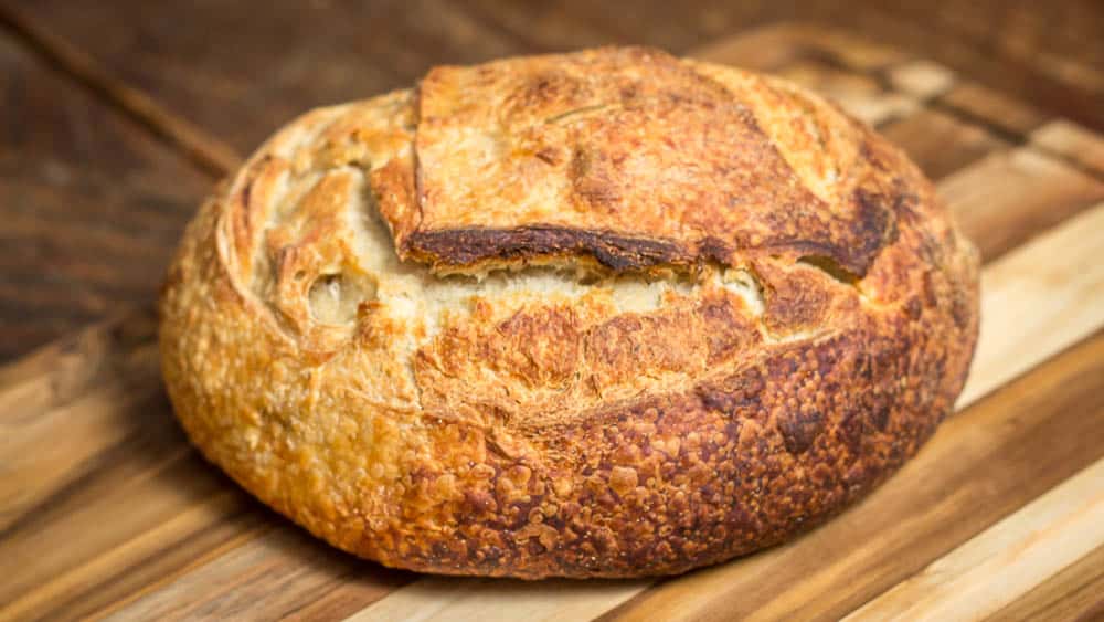 A picture of Wildgrain's Sourdough Rosemary Garlic Loaf