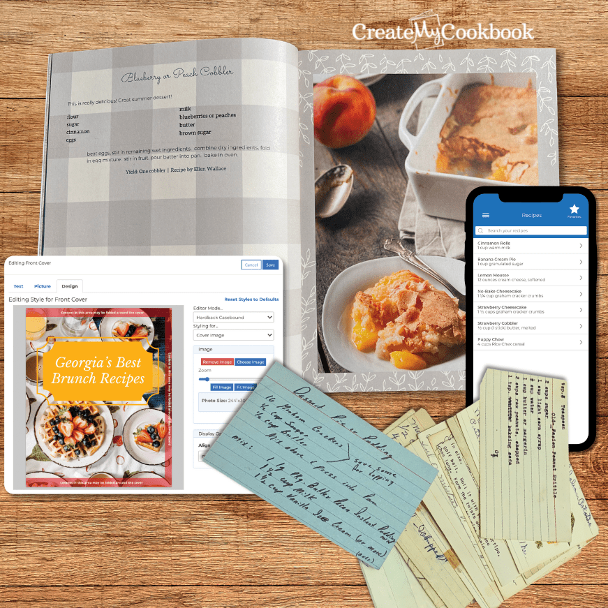 Create Your Own Cookbook at CreateMyCookbook