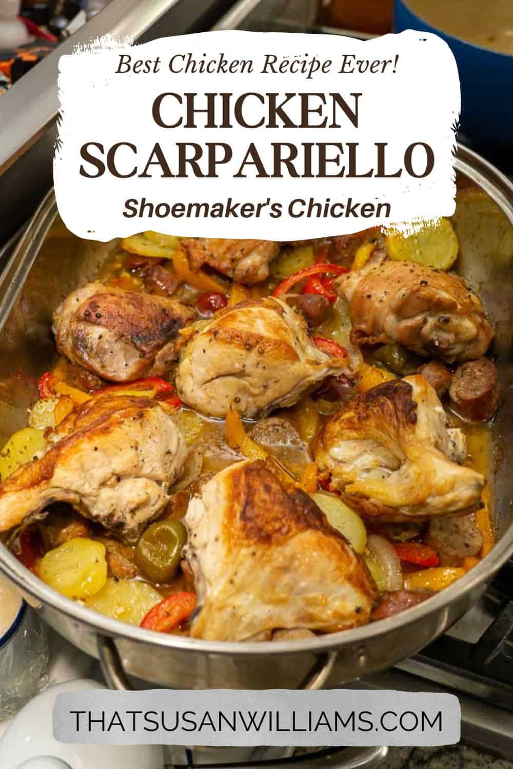 Chicken Scarpariello Pinterest Pin